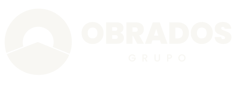 Logo de Grupo Obrados en color claro