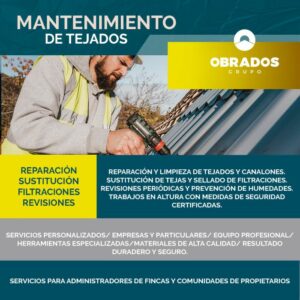 Mantenimiento de tejados