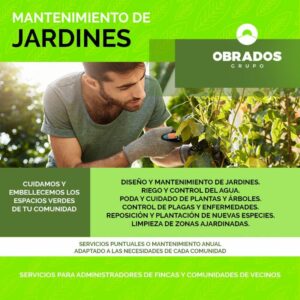 Servicio de jardines
